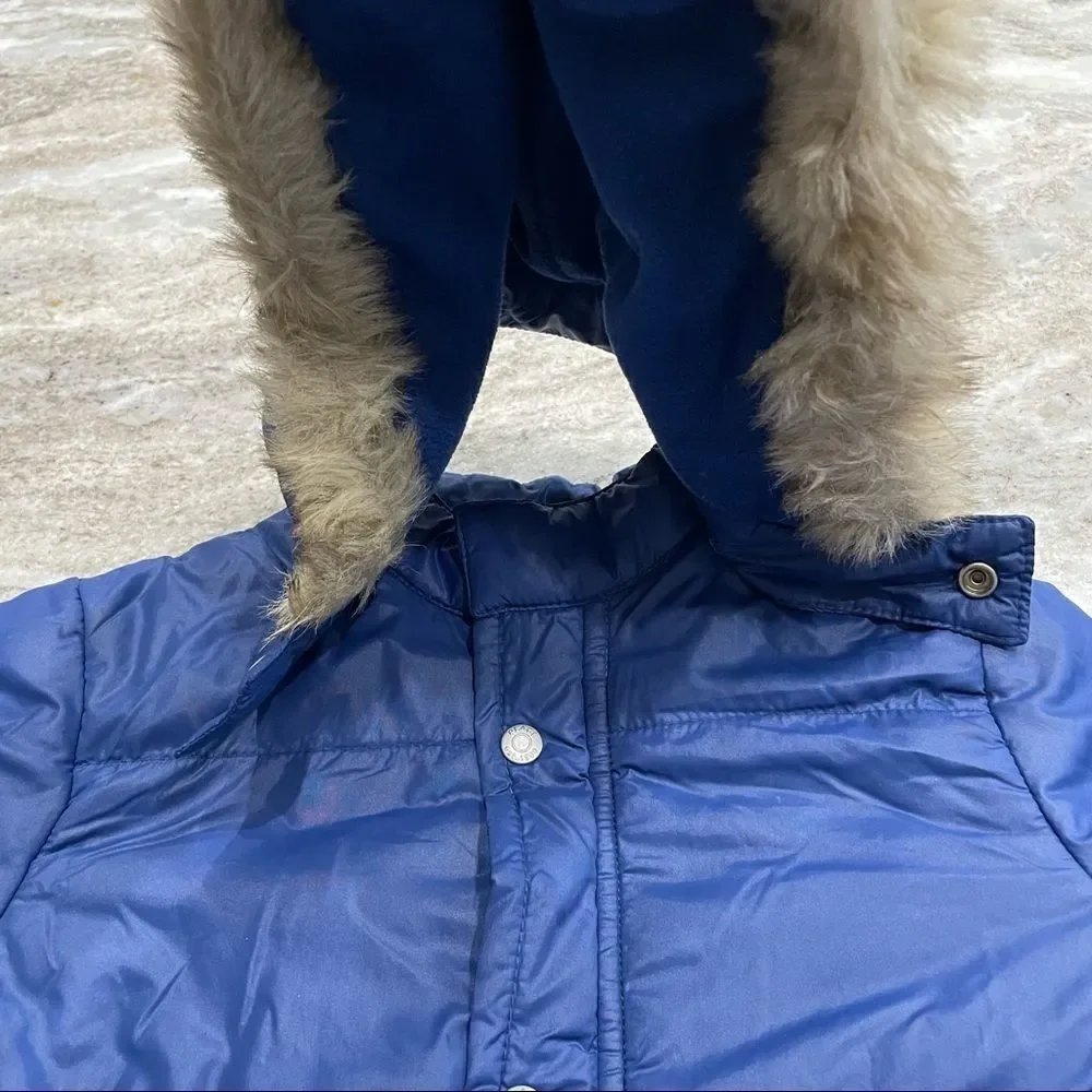 THE Children’s Place Blue Winter Jacket 18M